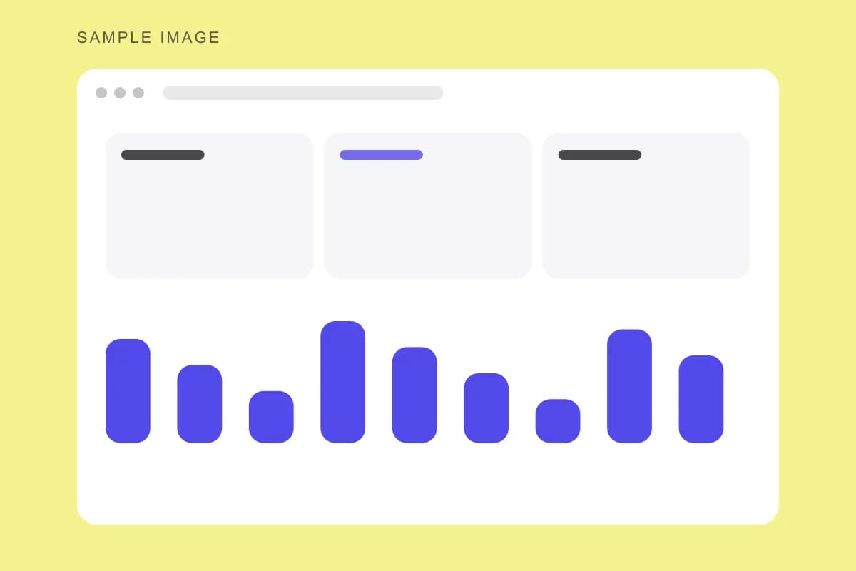 Placeholder screenshot of a component library