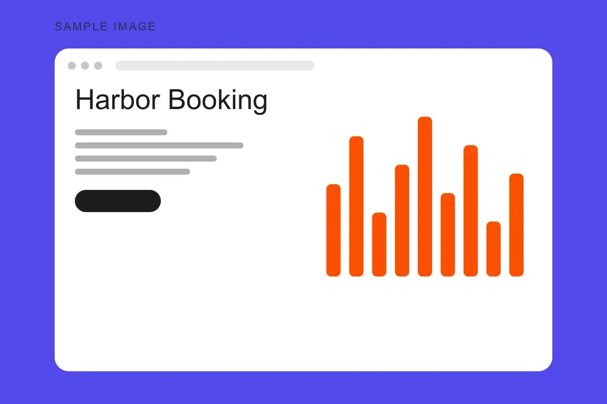 Placeholder screen 3 of Harbor Booking