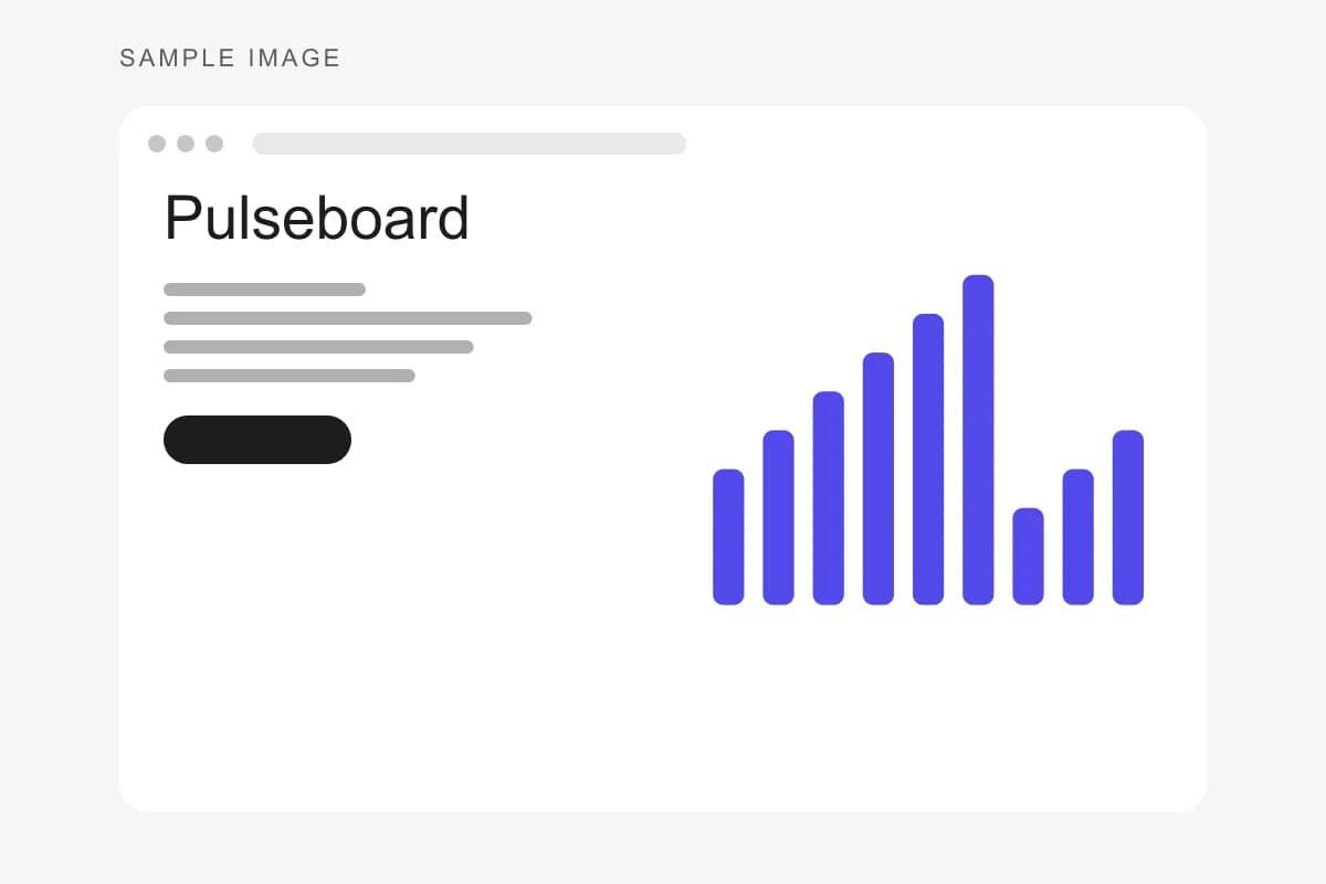 Placeholder screen 3 of Pulseboard