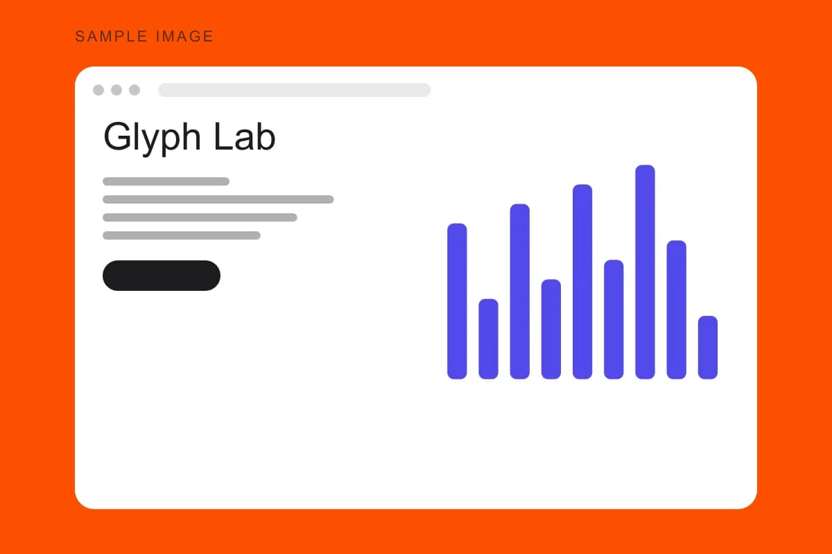 Placeholder screen 3 of Glyph Lab